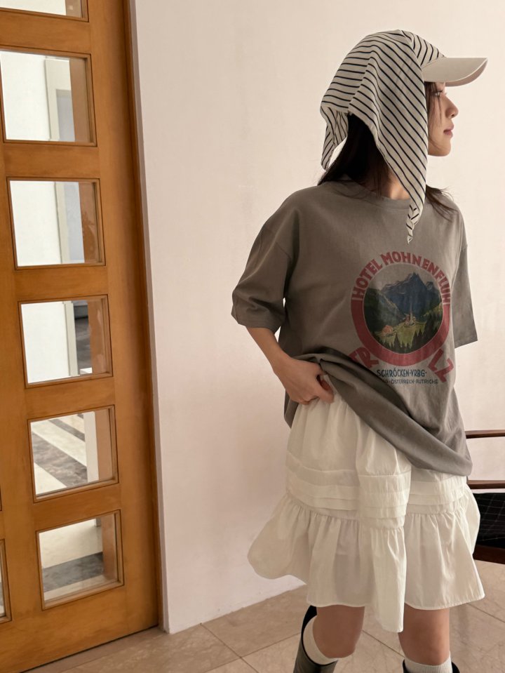 Theres - Korean Women Fashion - #vintageinspired - Hotel Tee