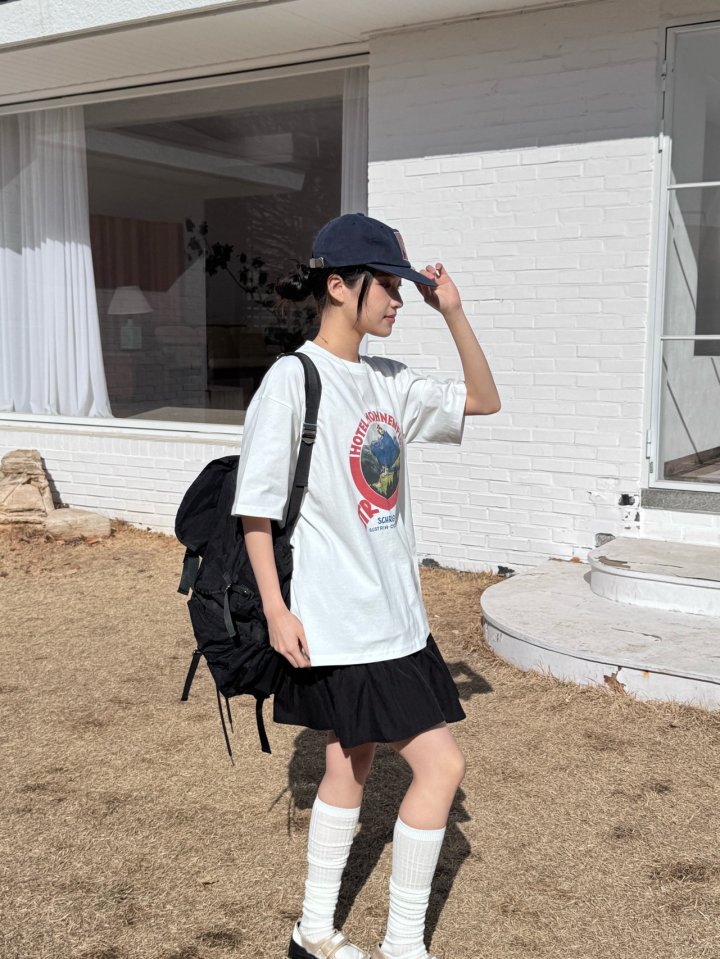 Theres - Korean Women Fashion - #womensfashion - Hotel Tee - 10