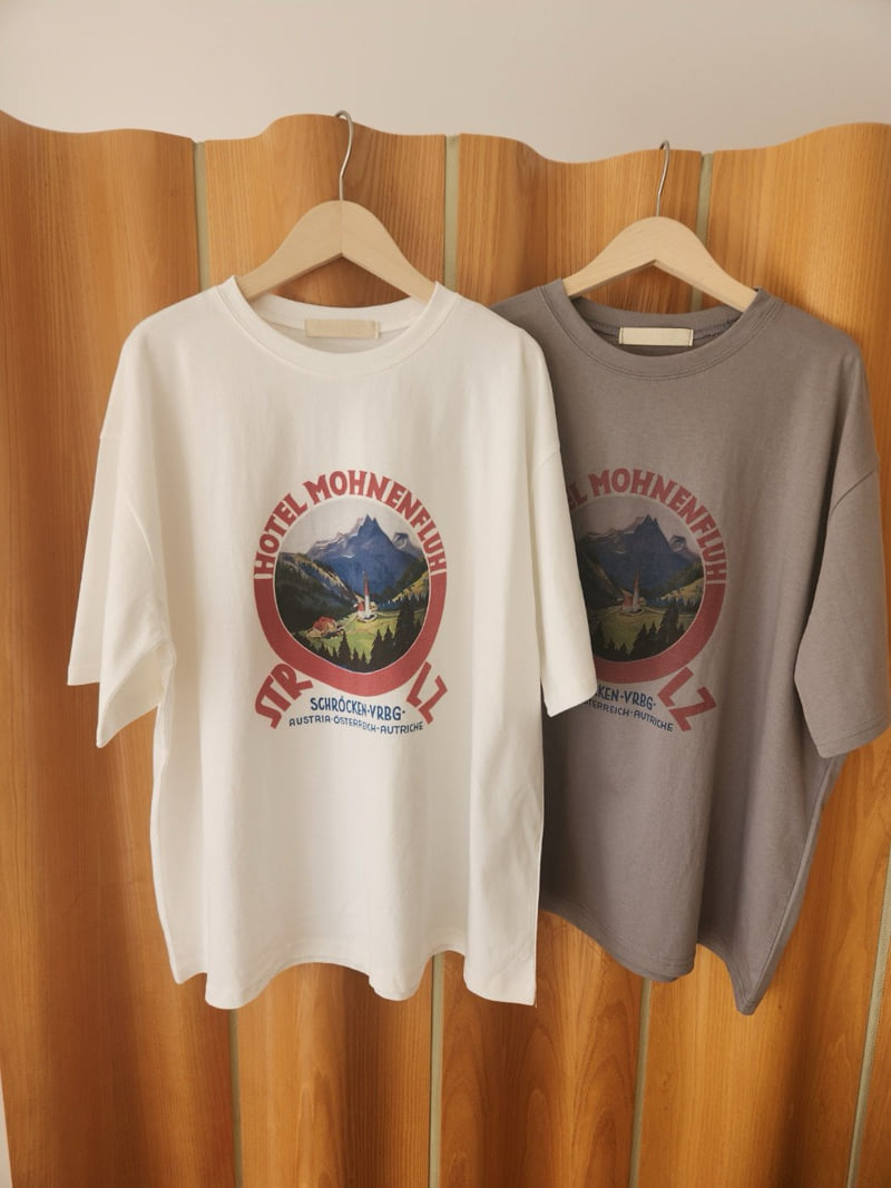 Theres - Korean Women Fashion - #womensfashion - Hotel Tee - 12