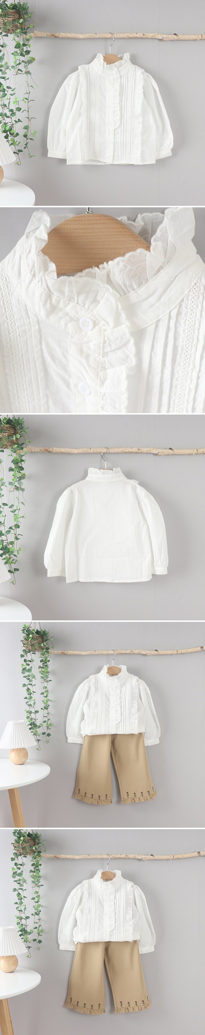 Tony - Korean Children Fashion - #magicofchildhood - Cotton Blouse