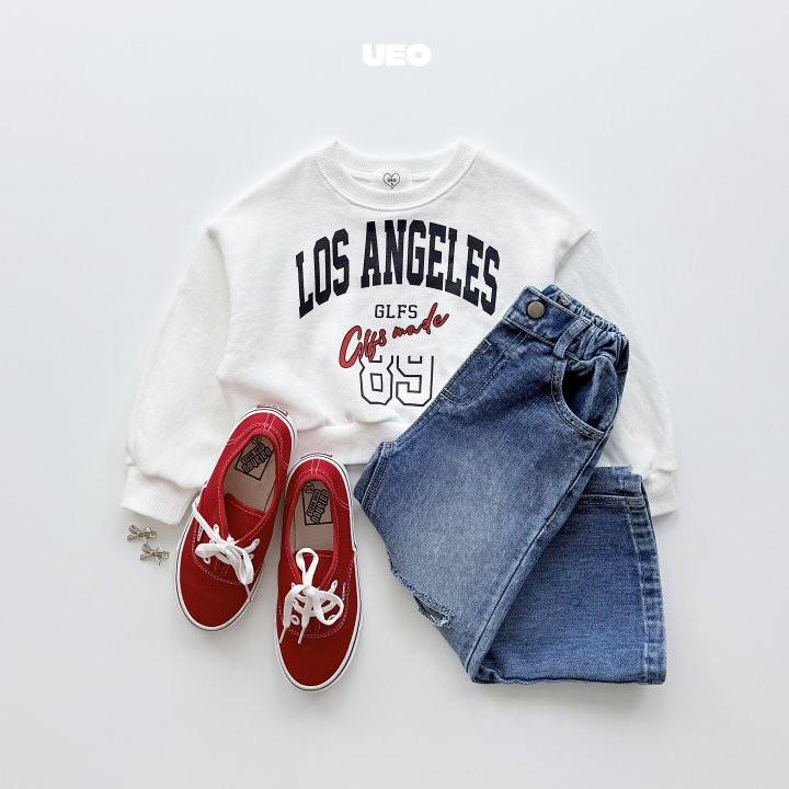 U Eo - Korean Children Fashion - #Kfashion4kids - Vintage Bootcut Denim Pants - 5