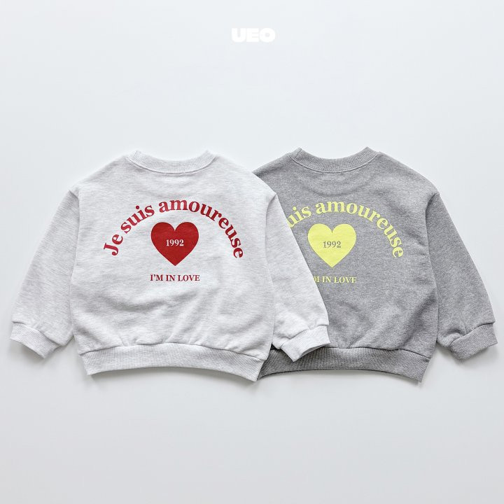 U Eo - Korean Children Fashion - #Kfashion4kids - Falling Love Sweatshirts - 3