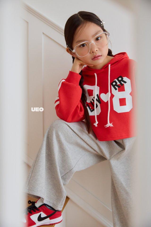 U Eo - Korean Children Fashion - #Kfashion4kids - 98 Lover Crop Hoodie - 8
