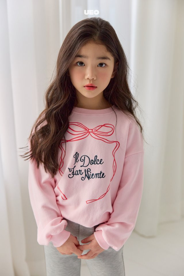U Eo - Korean Children Fashion - #childofig - Ladolcher Ribbon Sweatshirts - 11