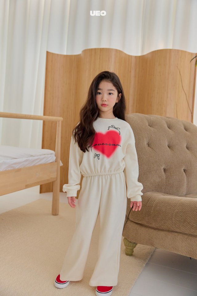 U Eo - Korean Children Fashion - #childofig - Ribbon Heart Set - 8