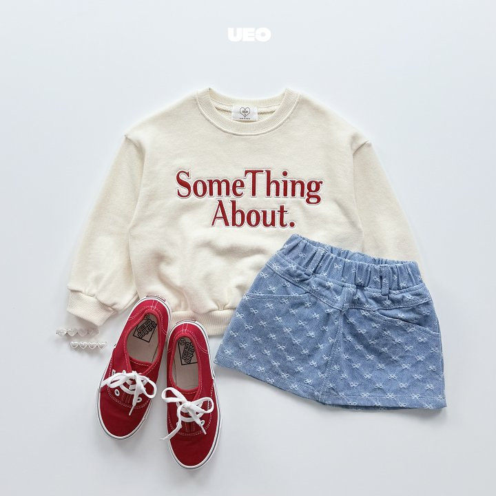 U Eo - Korean Children Fashion - #childofig - Ribbon Denim Skirt - 7