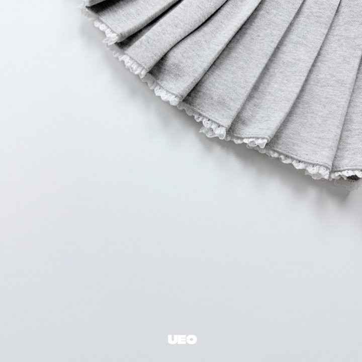U Eo - Korean Children Fashion - #childofig - Lace Girl Pleated Skirt - 5