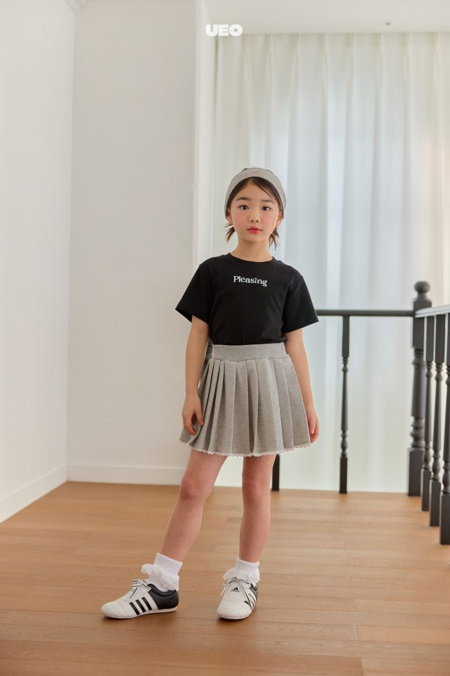 U Eo - Korean Children Fashion - #childofig - Chewy Slim Short Sleeve Tee - 11