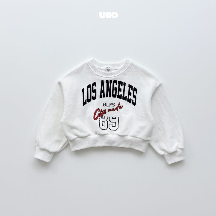 U Eo - Korean Children Fashion - #childofig - LA Crop Sweatshirts - 3