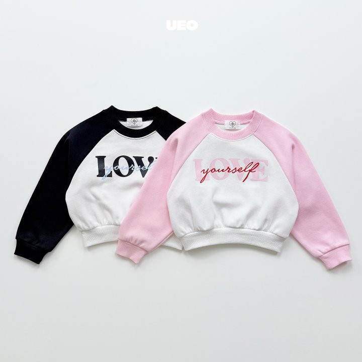 U Eo - Korean Children Fashion - #childofig - Love Raglan Tee