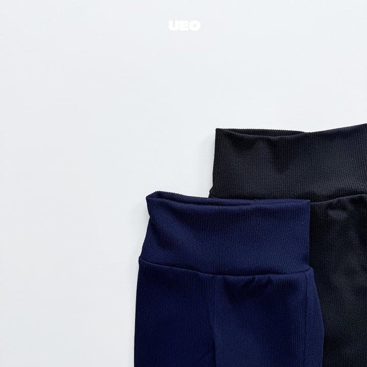 U Eo - Korean Children Fashion - #designkidswear - Ribbed Biker Pants - 5