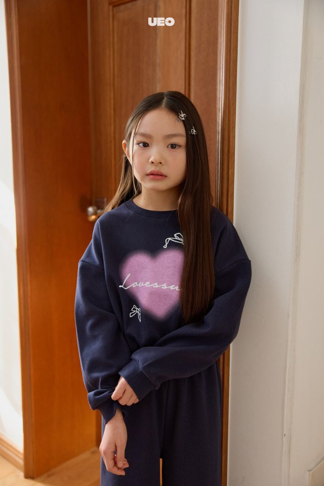 U Eo - Korean Children Fashion - #designkidswear - Ribbon Heart Set - 10