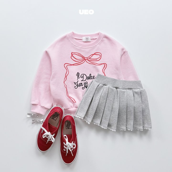 U Eo - Korean Children Fashion - #designkidswear - Lace Girl Pleated Skirt - 7
