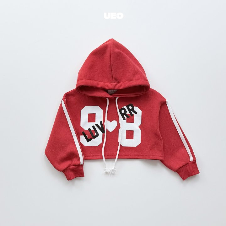 U Eo - Korean Children Fashion - #discoveringself - 98 Lover Crop Hoodie - 3