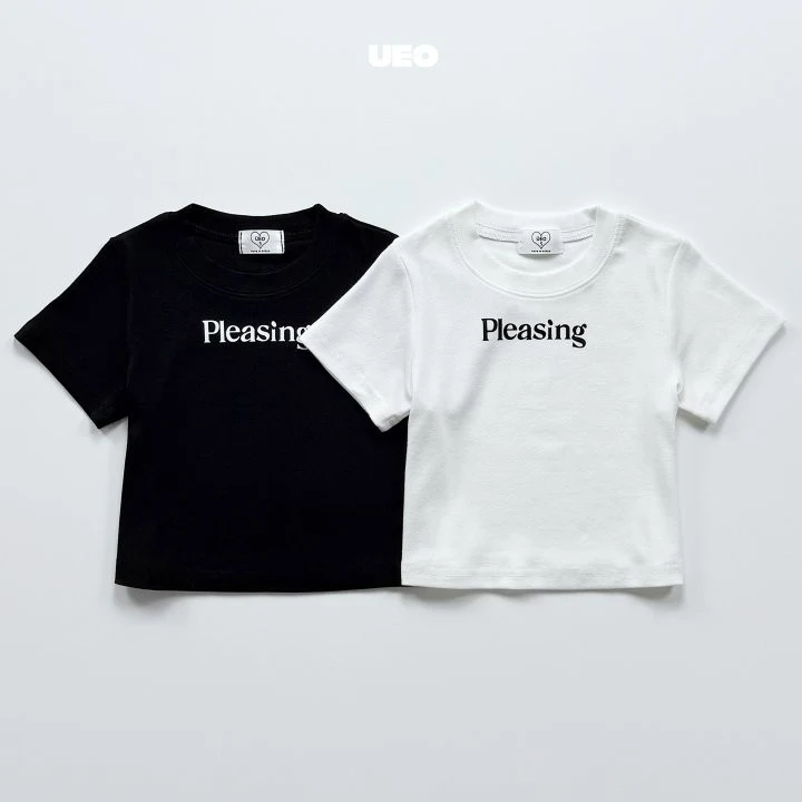 U Eo - Korean Children Fashion - #fashionkids - Chewy Slim Short Sleeve Tee