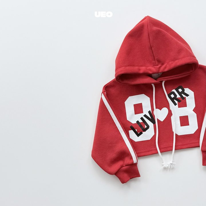 U Eo - Korean Children Fashion - #discoveringself - 98 Lover Crop Hoodie - 4