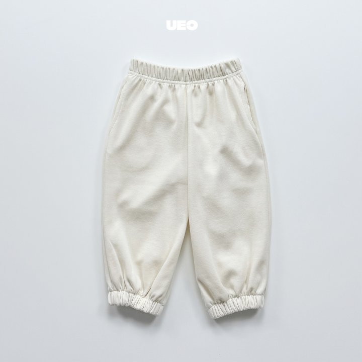 U Eo - Korean Children Fashion - #kidsshorts - Heart Label Jogger Pants - 5
