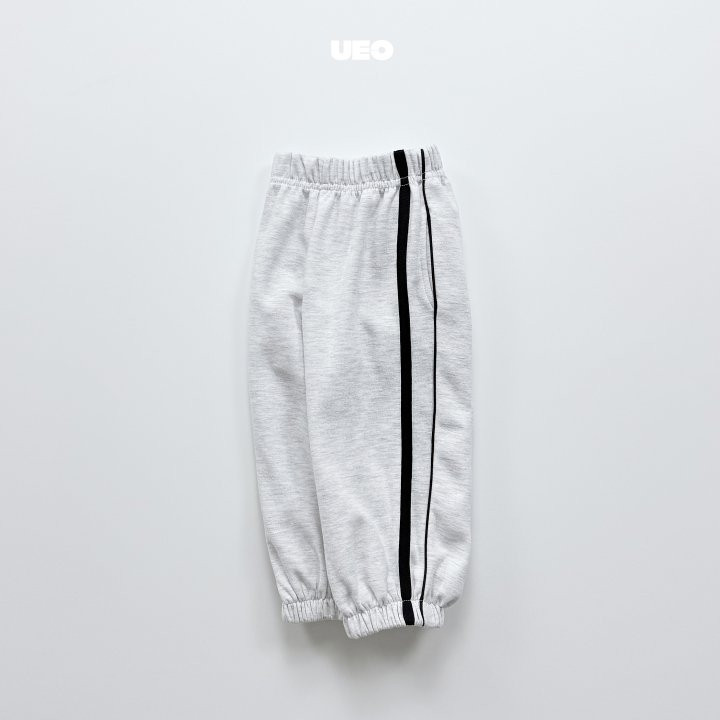 U Eo - Korean Children Fashion - #kidsshorts - Piping Line Jogger Pants - 3