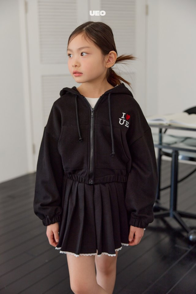U Eo - Korean Children Fashion - #kidsshorts - Lace Girl Pleated Skirt - 10