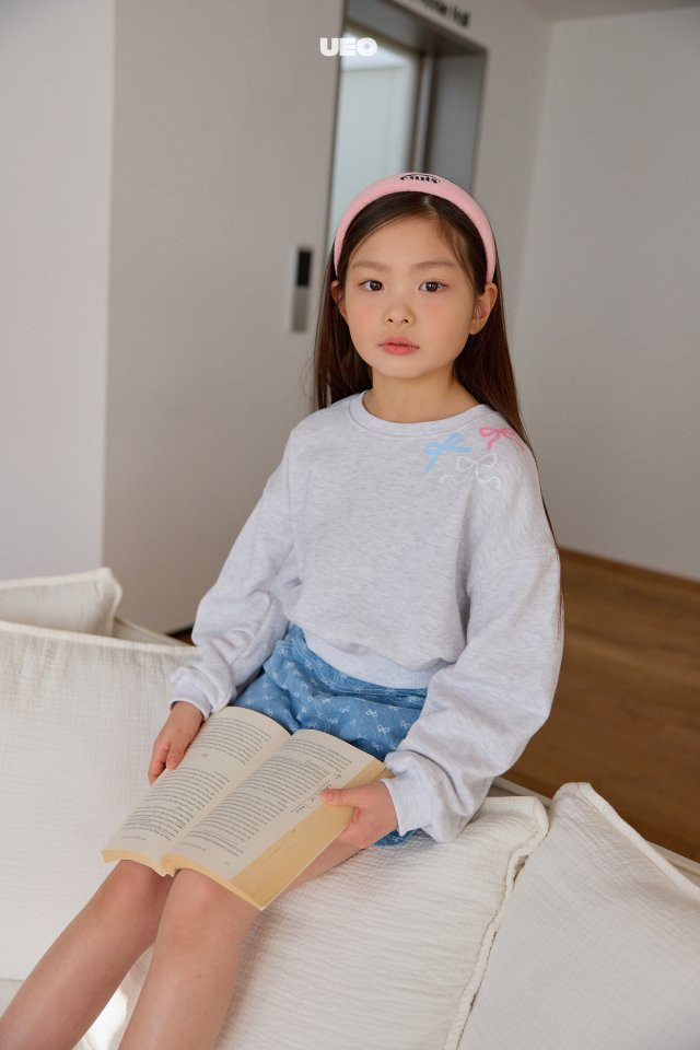U Eo - Korean Children Fashion - #kidsshorts - Volume Crop Sweatshirts - 9