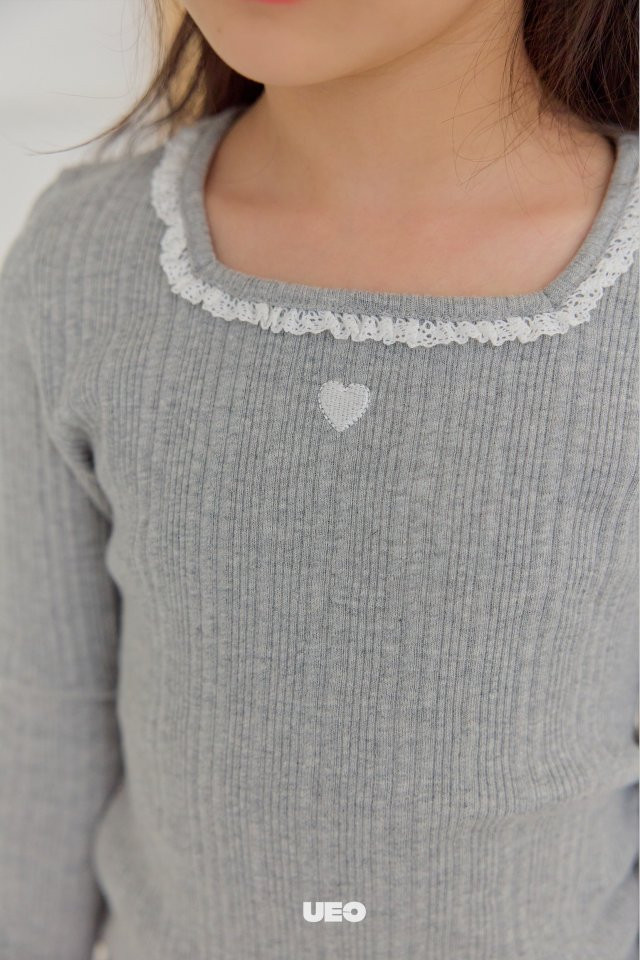 U Eo - Korean Children Fashion - #kidsshorts - Square Girls Tee - 10