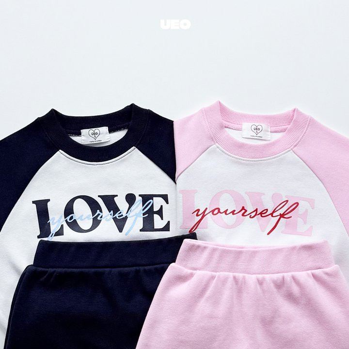 U Eo - Korean Children Fashion - #kidsshorts - Love Raglan Tee - 6