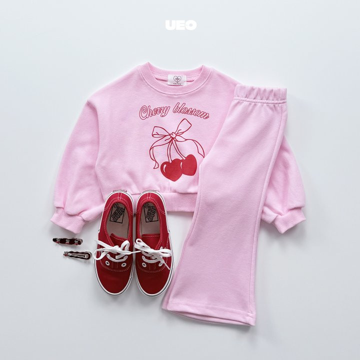 U Eo - Korean Children Fashion - #kidsstore - Cherry Blossom Set - 7