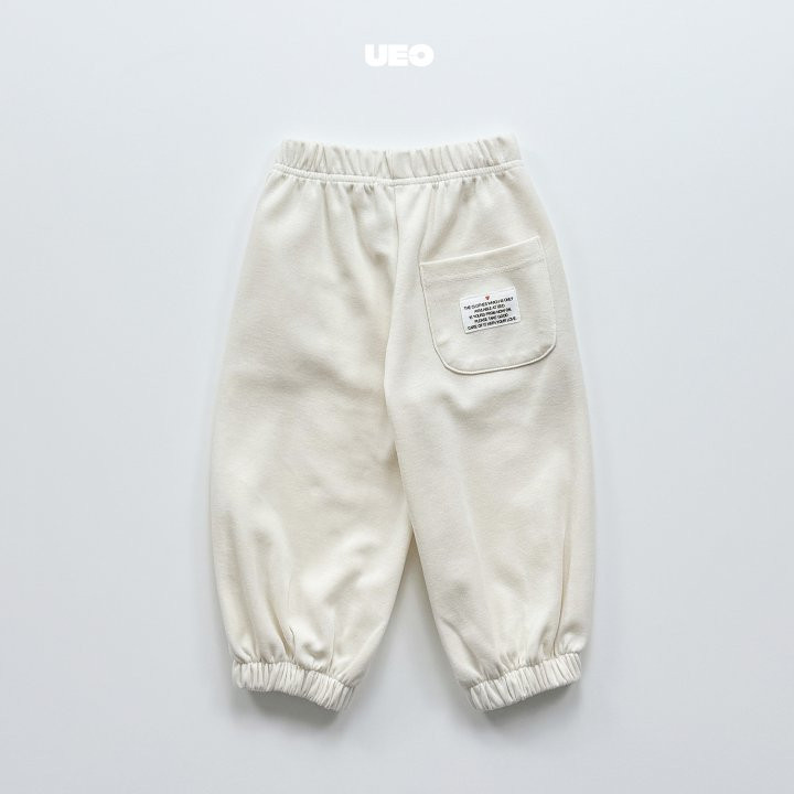 U Eo - Korean Children Fashion - #kidsstore - Heart Label Jogger Pants - 6