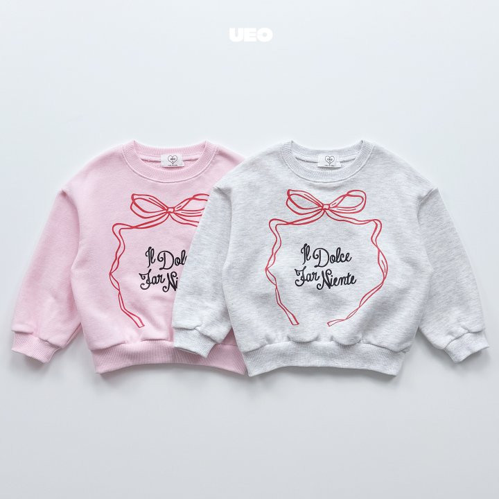 U Eo - Korean Children Fashion - #kidsstore - Ladolcher Ribbon Sweatshirts