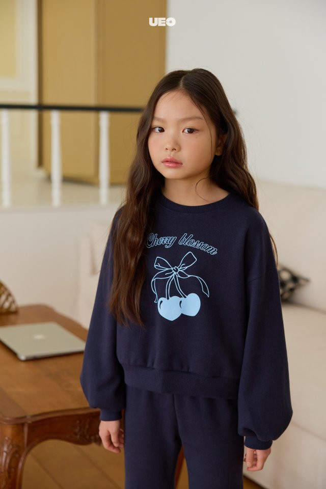 U Eo - Korean Children Fashion - #kidzfashiontrend - Cherry Blossom Set - 8