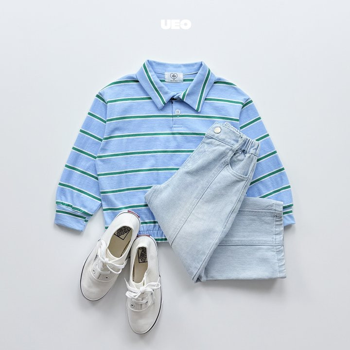 U Eo - Korean Children Fashion - #kidzfashiontrend - Standard Slit Denim Pants - 9