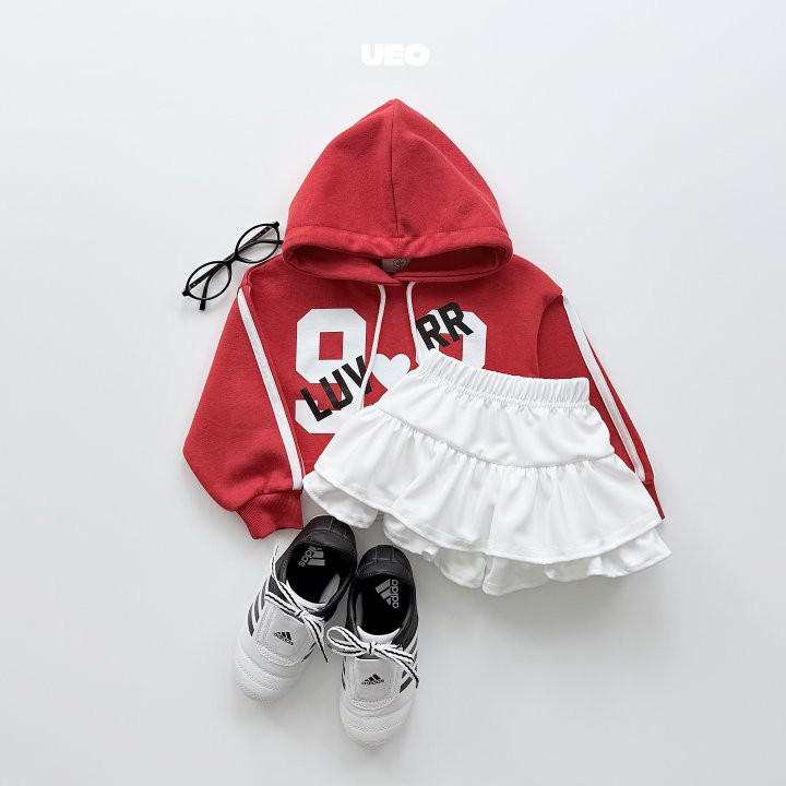 U Eo - Korean Children Fashion - #kidzfashiontrend - 98 Lover Crop Hoodie - 7