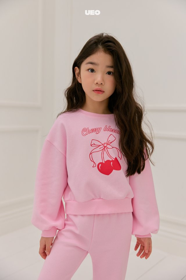 U Eo - Korean Children Fashion - #littlefashionista - Cherry Blossom Set - 10