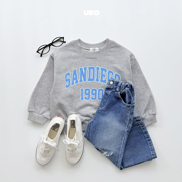 U Eo - Korean Children Fashion - #littlefashionista - Vintage Bootcut Denim Pants - 6