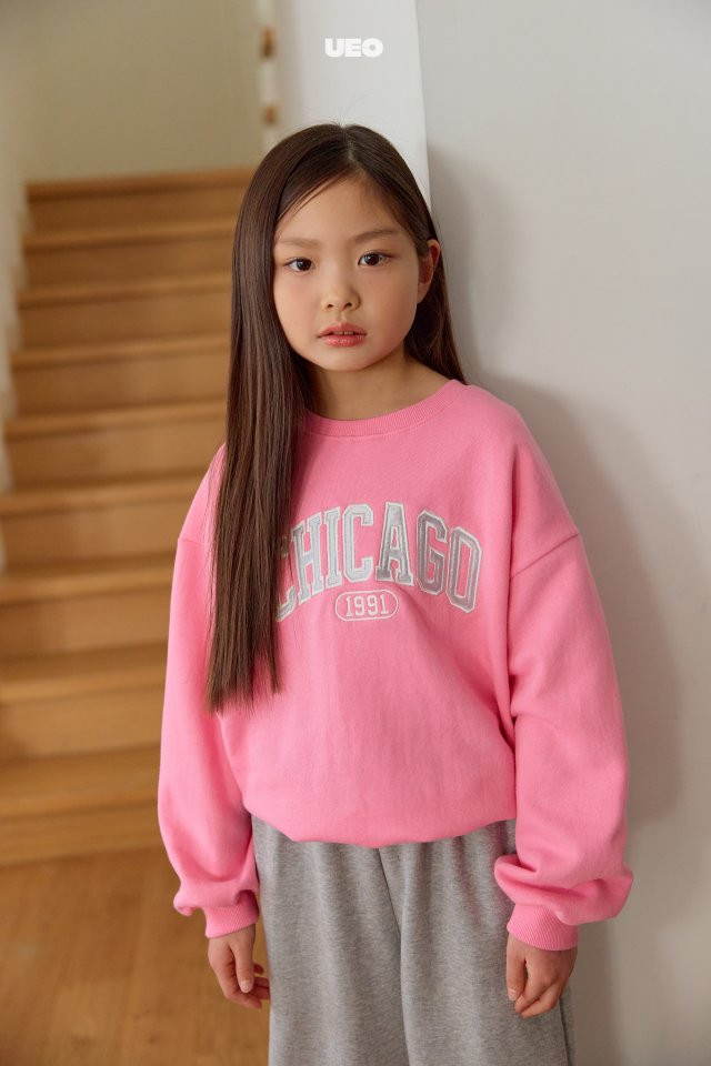 U Eo - Korean Children Fashion - #magicofchildhood - Chicago Embroidery Sweatshirts - 10