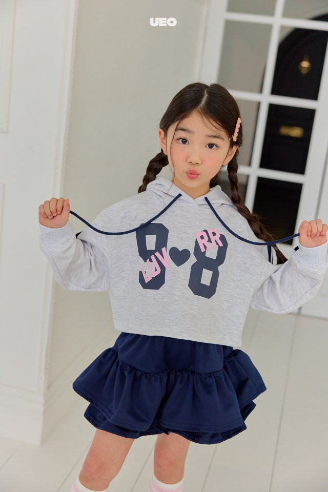 U Eo - Korean Children Fashion - #magicofchildhood - 98 Lover Crop Hoodie - 10