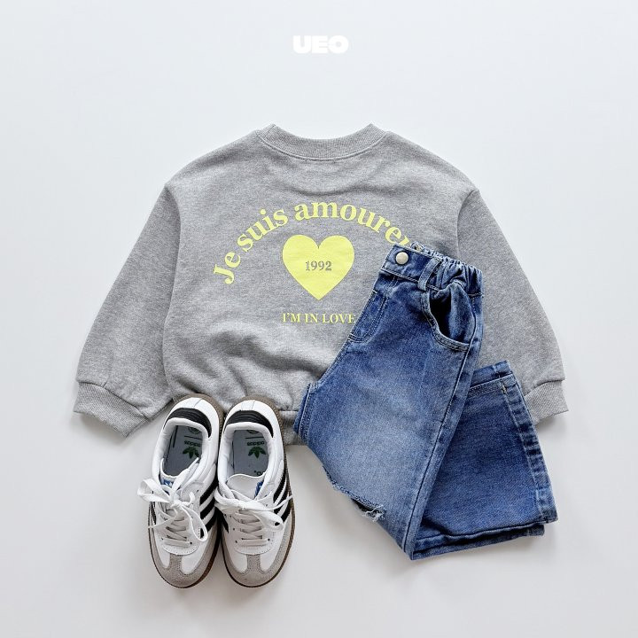 U Eo - Korean Children Fashion - #minifashionista - Vintage Bootcut Denim Pants - 8