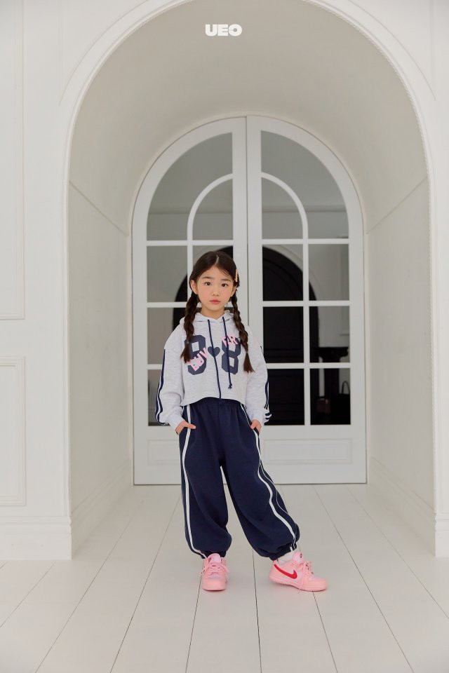 U Eo - Korean Children Fashion - #minifashionista - Piping Line Jogger Pants - 9