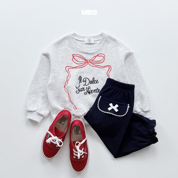 U Eo - Korean Children Fashion - #minifashionista - Ladolcher Ribbon Sweatshirts - 6