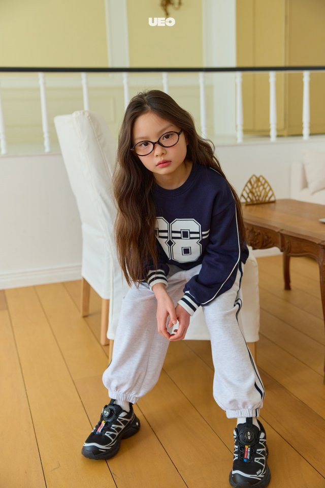 U Eo - Korean Children Fashion - #prettylittlegirls - Piping Line Jogger Pants - 10