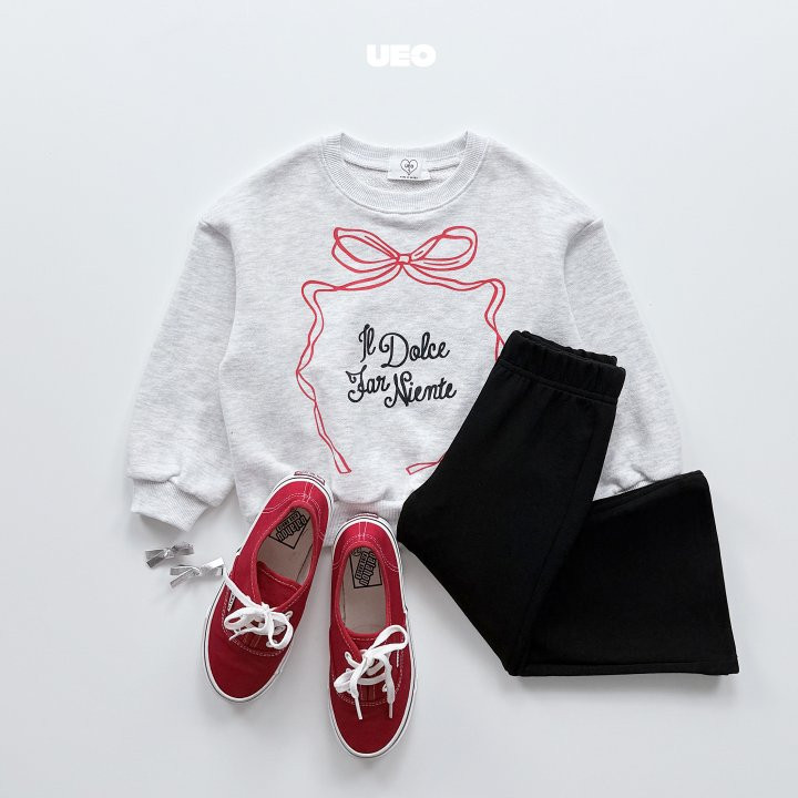 U Eo - Korean Children Fashion - #prettylittlegirls - Ladolcher Ribbon Sweatshirts - 7
