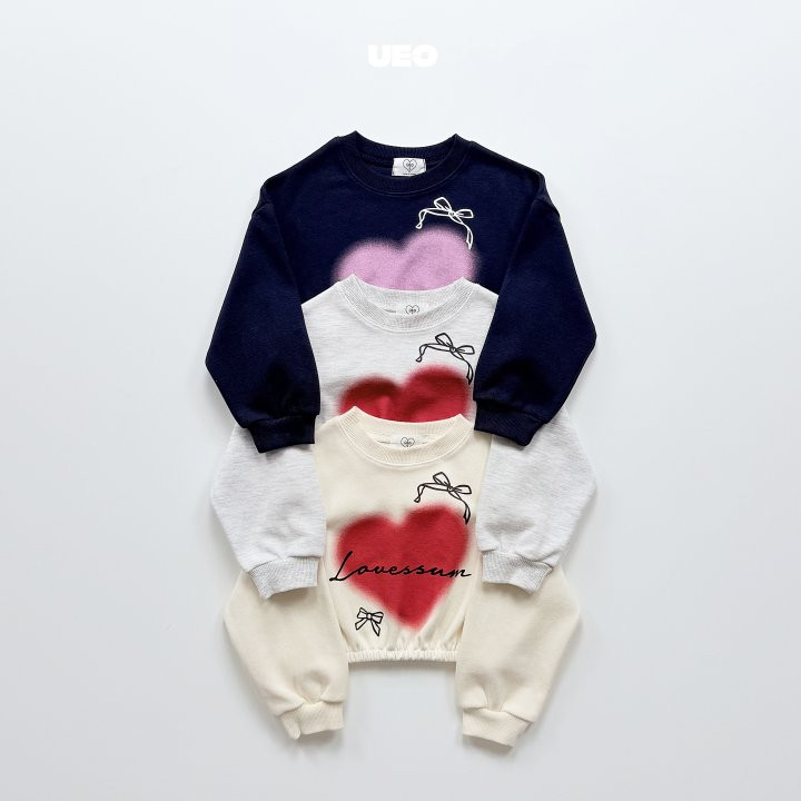 U Eo - Korean Children Fashion - #minifashionista - Ribbon Heart Set - 4