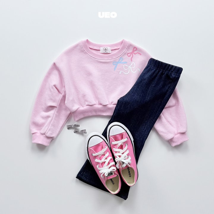 U Eo - Korean Children Fashion - #prettylittlegirls - Span Denim Bootcut Pants - 5
