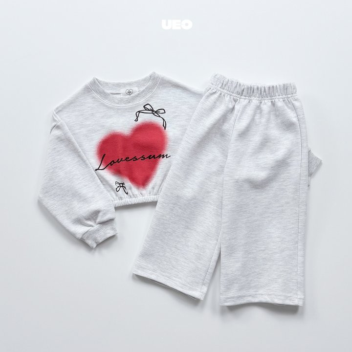U Eo - Korean Children Fashion - #stylishchildhood - Ribbon Heart Set - 7