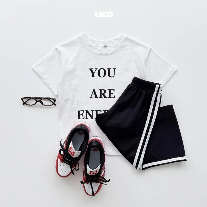 U Eo - Korean Children Fashion - #todddlerfashion - Energy Boxy Tee - 6
