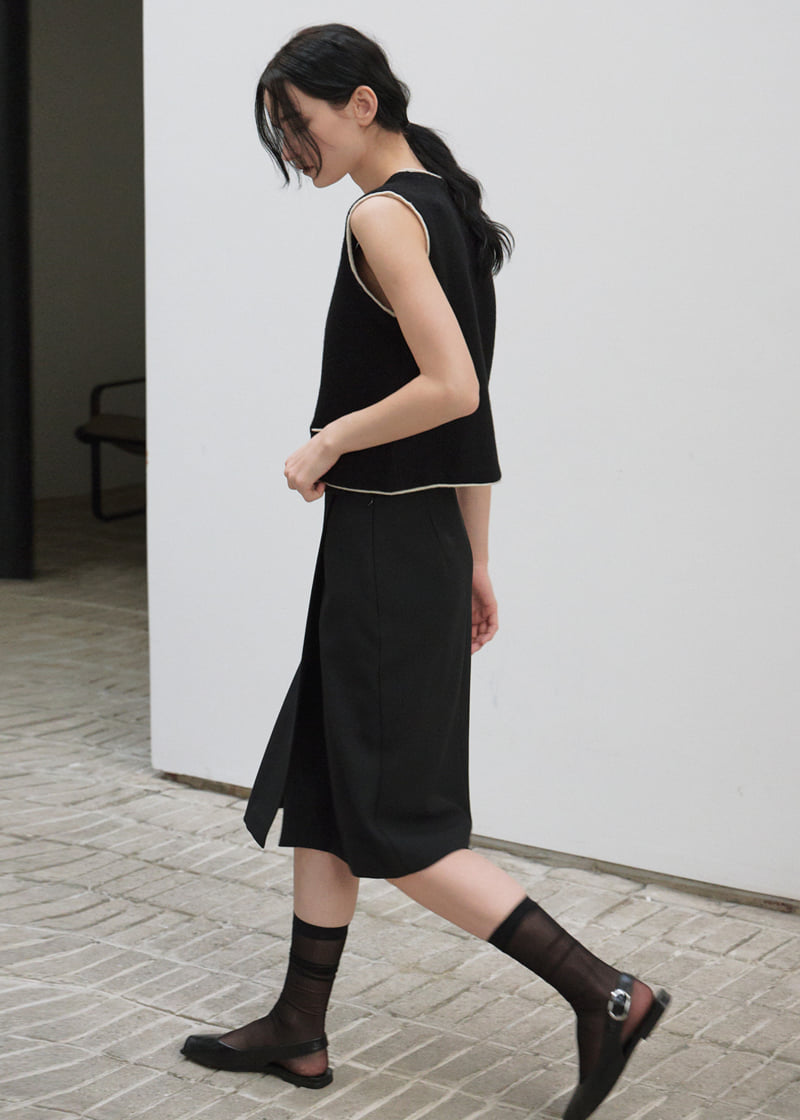 Understanding - Korean Women Fashion - #momslook - Frill Midi Skirt