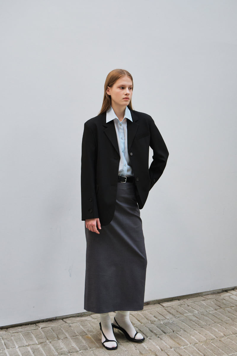 Understanding - Korean Women Fashion - #momslook - Sleeve Button Jacket - 5