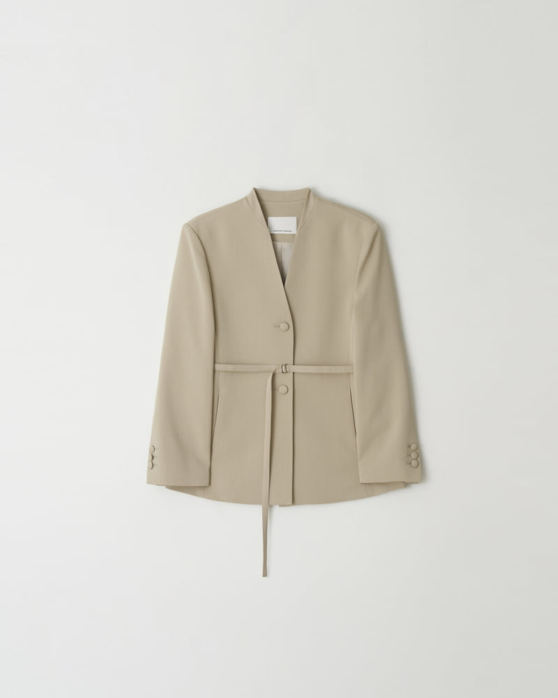 Understanding - Korean Women Fashion - #momslook - No Collar Jacket - 12