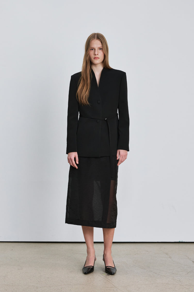 Understanding - Korean Women Fashion - #momslook - No Collar Jacket - 6