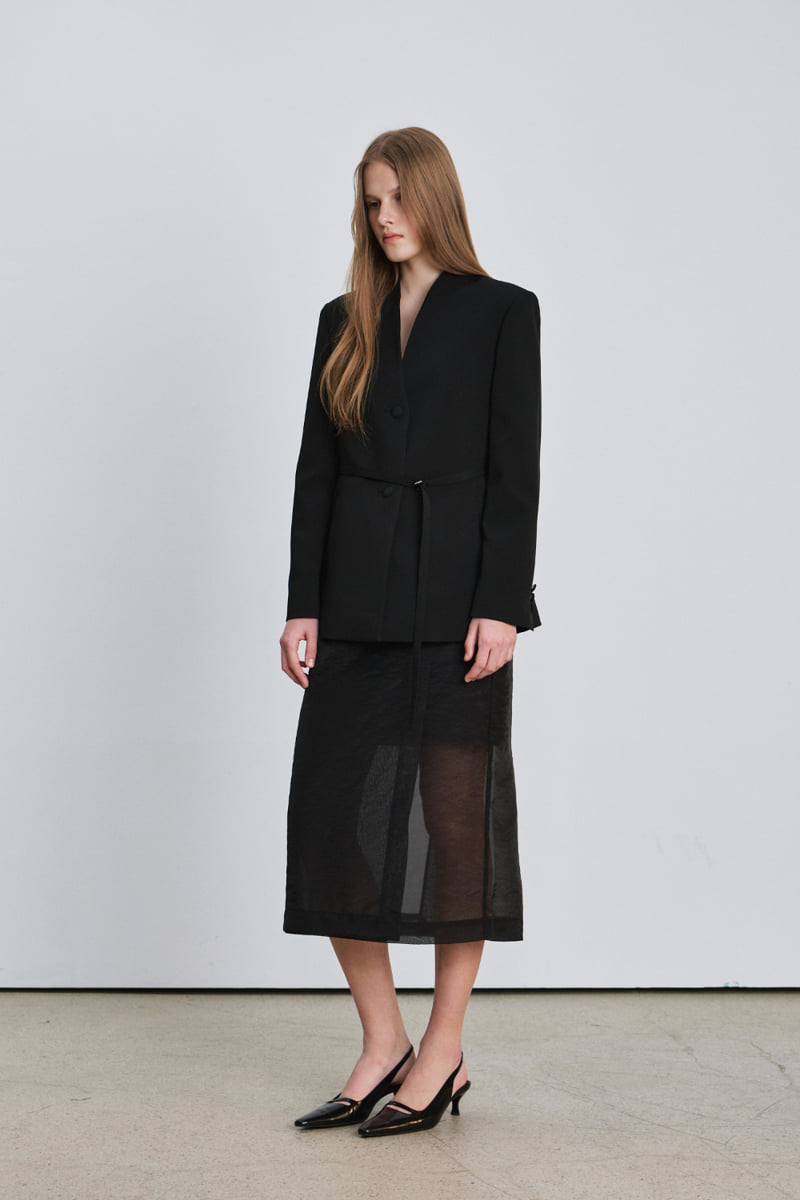 Understanding - Korean Women Fashion - #momslook - No Collar Jacket - 8